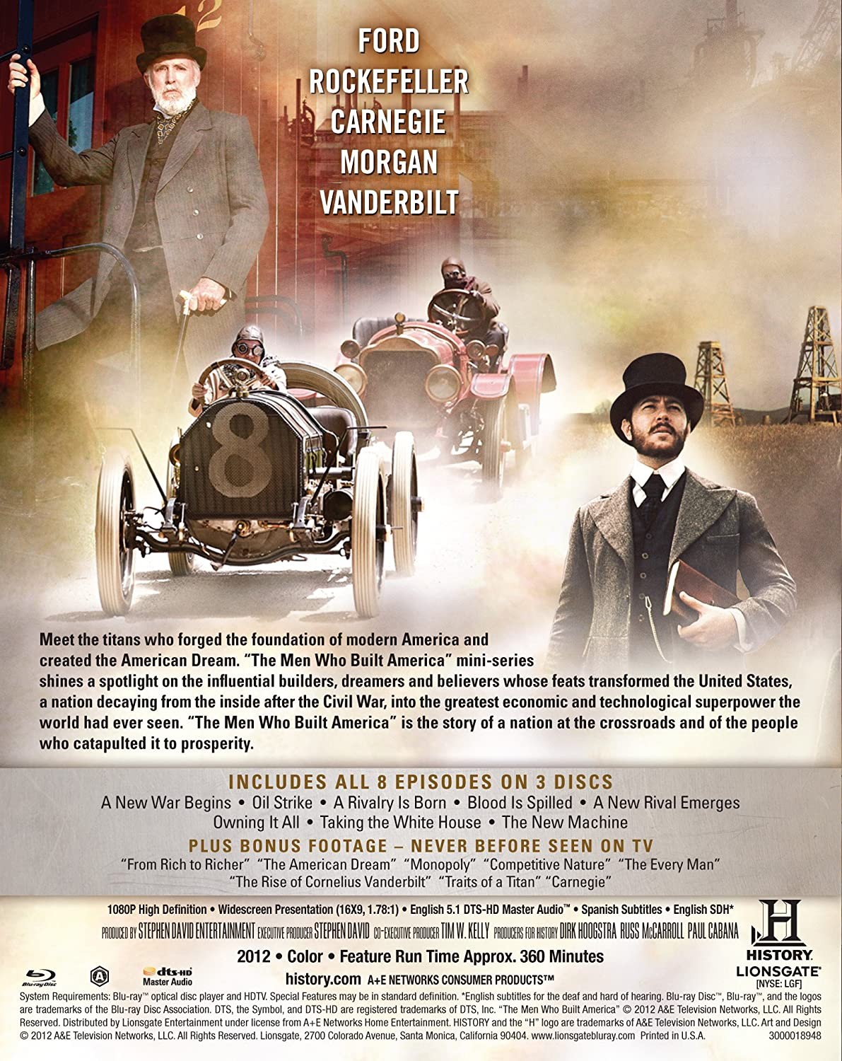 THE MEN WHO BUILT AMERICA - Imagen 2