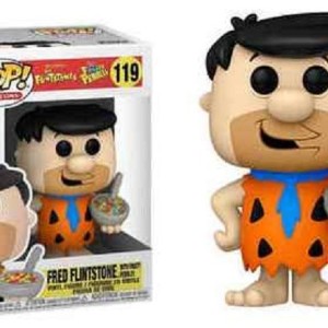 Pop! 119: The Flintstones / Fred Flintstones with fruity Pebbles