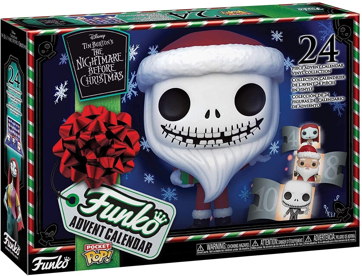 POP! - THE NIGHTMARE BEFORE CHRISTMAS - 24 PIECE - ADVENT CALENDAR
