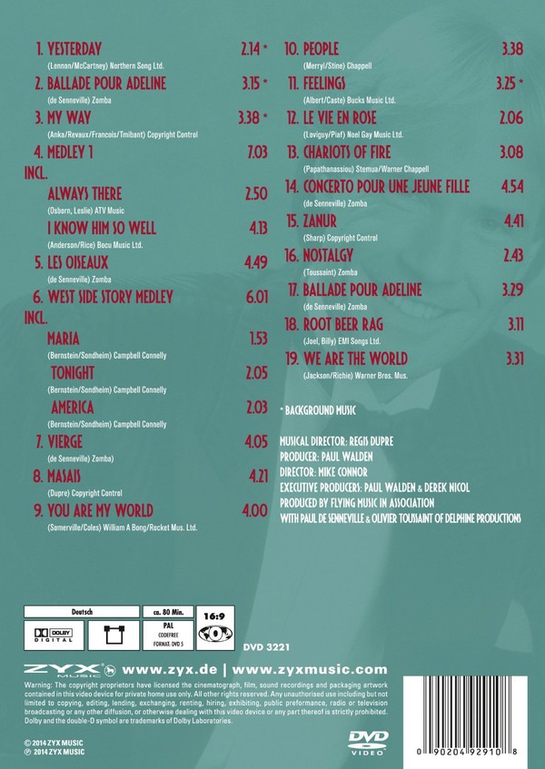 RICHARD CLAYDERMAN - BALLADE POUR ADELINE - Imagen 2