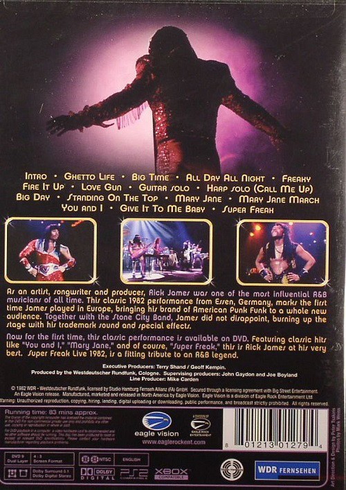 RICK JAMES - SUPER FREAK LIVE 1982 - Imagen 2