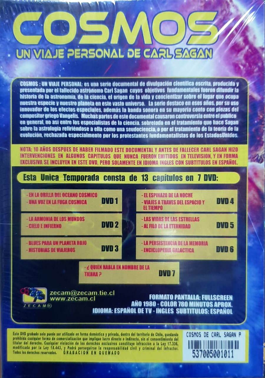 COSMOS - UN VIAJE PERSONAL DE CARL SAGAN - Imagen 2