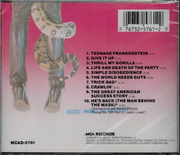 ALICE COOPER - CONSTRICTOR - Imagen 2