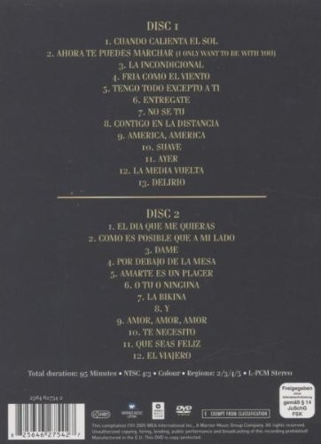 LUIS MIGUEL - GRANDES EXITOS VIDEOS - Imagen 2