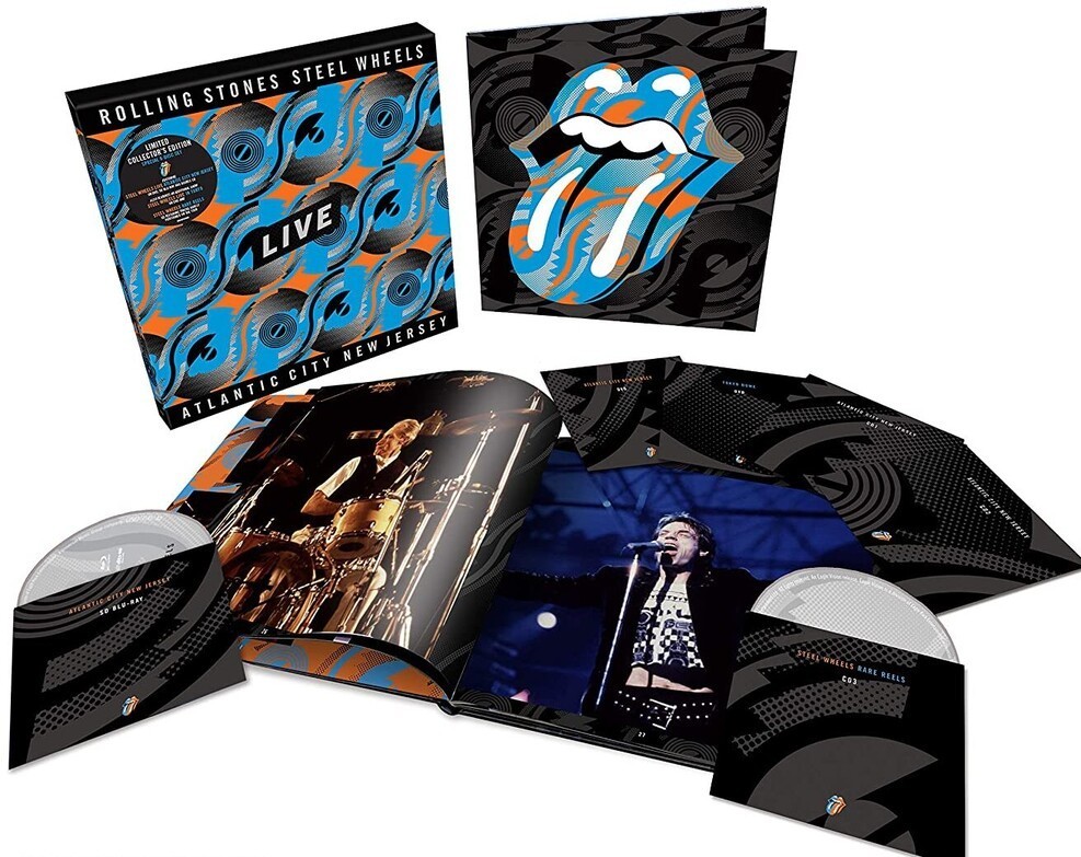 ROLLING STONES - STEEL WHEELS - LIVE ATLANTIC CITY NEW JERSEY
