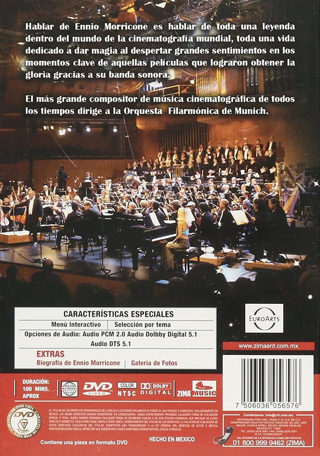 ENNIO MORRICONE - EL MAESTRO MORRICONE DIRIGE A MORRICONE - Imagen 2