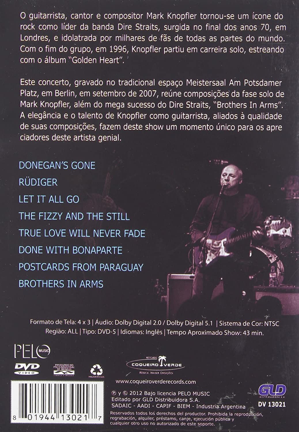 MARK KNOPFLER - LIVE IN BERLIN - Imagen 2