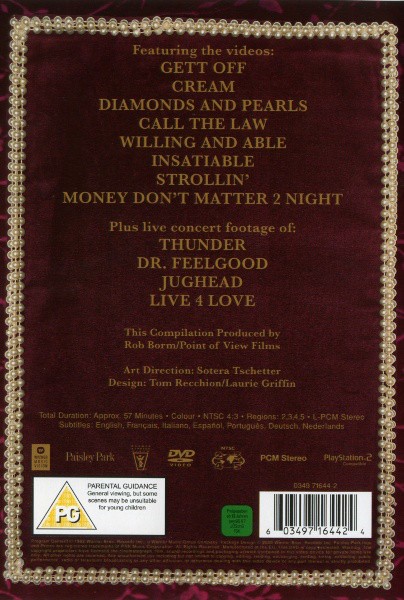 PRINCE AND THE NPG - DIAMONDS AND PEARLS - Imagen 2