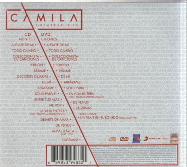 CAMILA - GREATEST HITS - Imagen 2