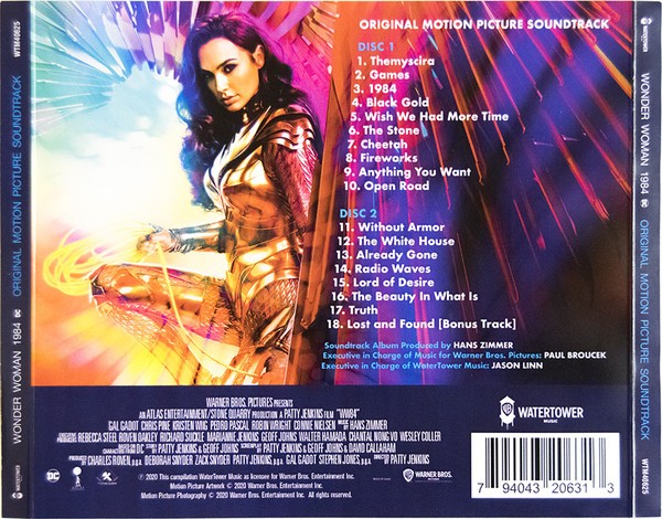 HANS ZIMMER - WONDER WOMAN 1984 - OST - Imagen 3