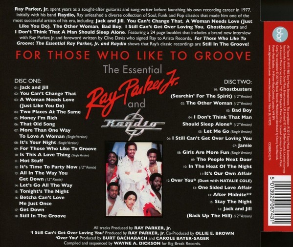 RAY PARKER JR AND RAYDIO - FOR THOSE WHO LIKE TO GROOVE - THE ESSENTIAL RAY PARKER JR AND RAYDIO - Imagen 2
