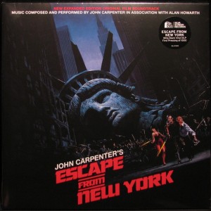 JOHN CARPENTER IN ASSOCIATION WITH ALAN HOWARTH - JOHN CARPENTERS ESCAPE FROM NEW YORK - SOUNDTRACK