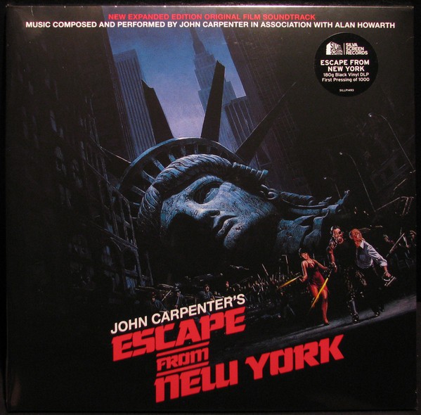 JOHN CARPENTER IN ASSOCIATION WITH ALAN HOWARTH - JOHN CARPENTERS ESCAPE FROM NEW YORK - SOUNDTRACK
