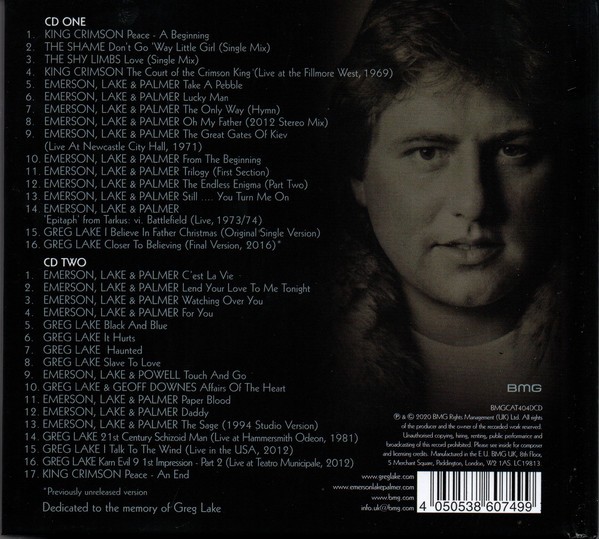 GREG LAKE - THE ANTHOLOGY - A MUSICAL JOURNEY - Imagen 2