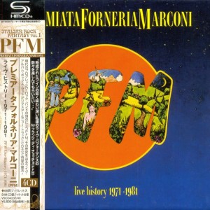 PREMIATA FORNERIA MARCONI - LIVE HISTORY 1971-1981