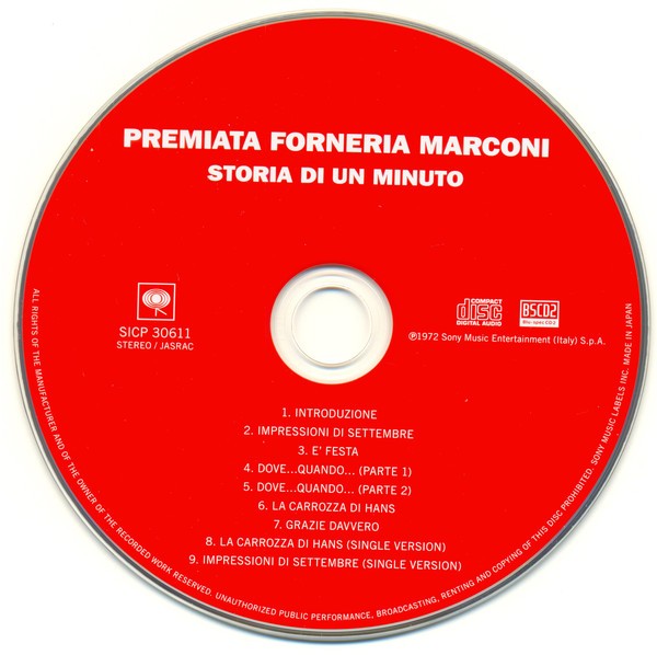 PREMIATA FORNERIA MARCONI - STORIA DI UN MINUTO - Imagen 2