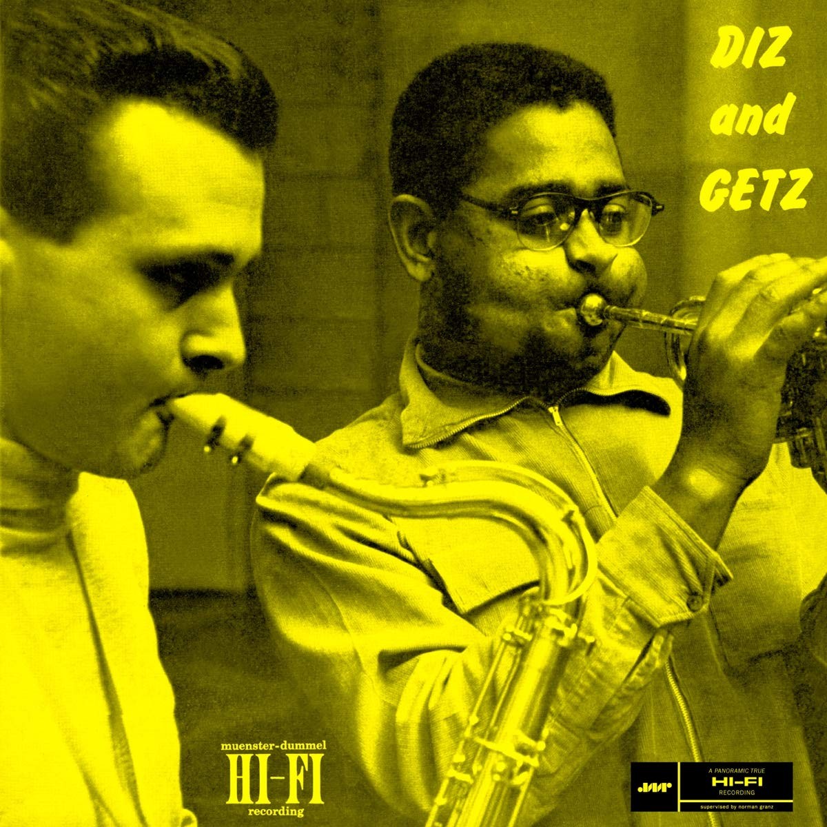 DIZZY GILLESPIE AND STAN GETZ - DIZ AND GETZ