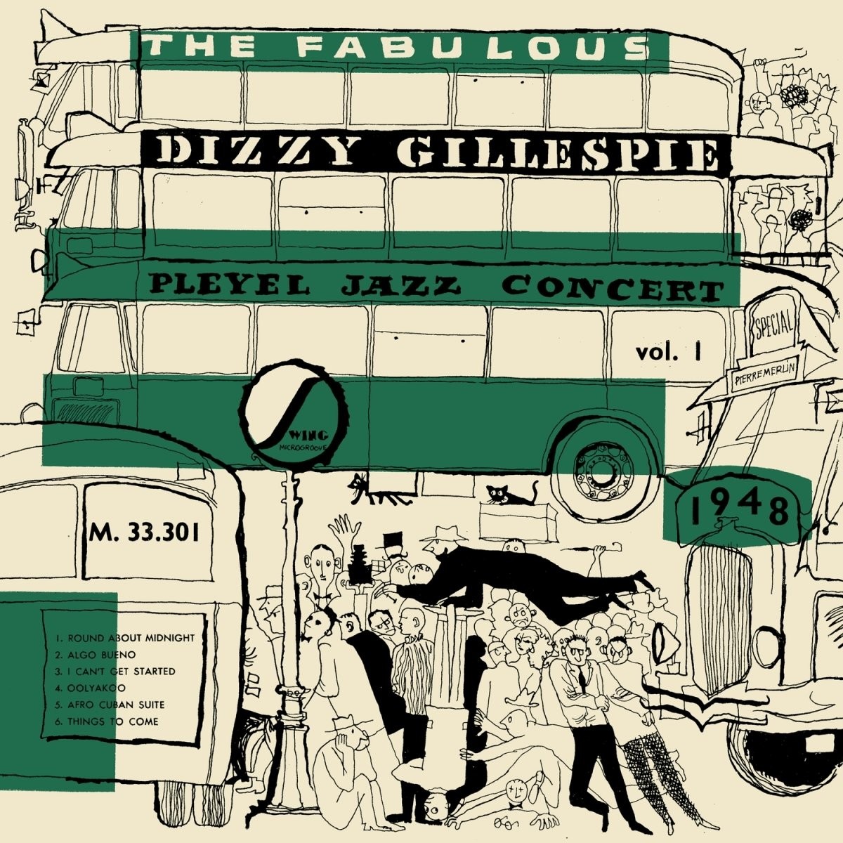 DIZZY GILLESPIE - THE FABULOUS PLEYEL JAZZ CONCERT VOL 1