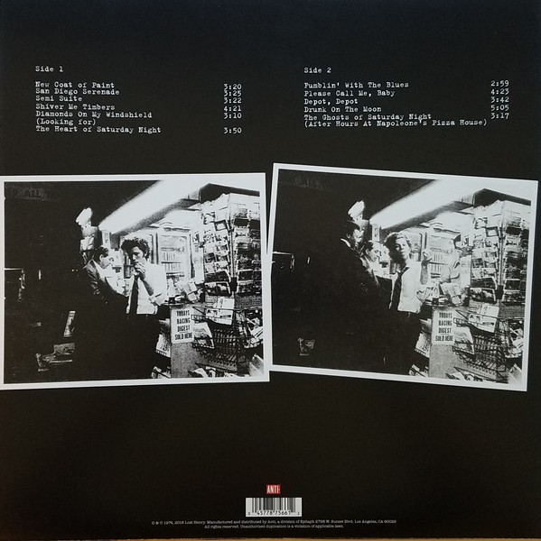 TOM WAITS - THE HEART OF SATURDAY NIGHT - Imagen 2