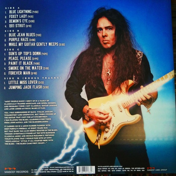 YNGWIE MALMSTEEN - BLUE LIGHTNING - Imagen 2