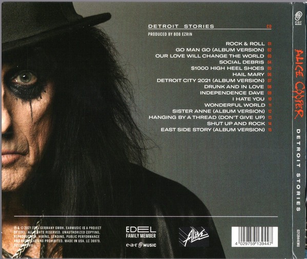 ALICE COOPER - DETROIT STORIES - Imagen 3