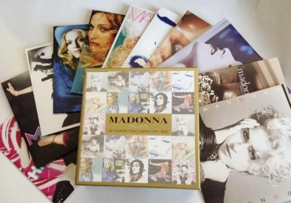 MADONNA THE COMPLETE STUDIO ALBUMS 1983 2008 America Dvd