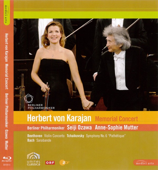 SEIJI OZAWA / ANNE-SOPHIE MUTTER / BERLINER PHILHARMONIKER - HERBERT VON KARAJAN MEMORIAL CONCERT
