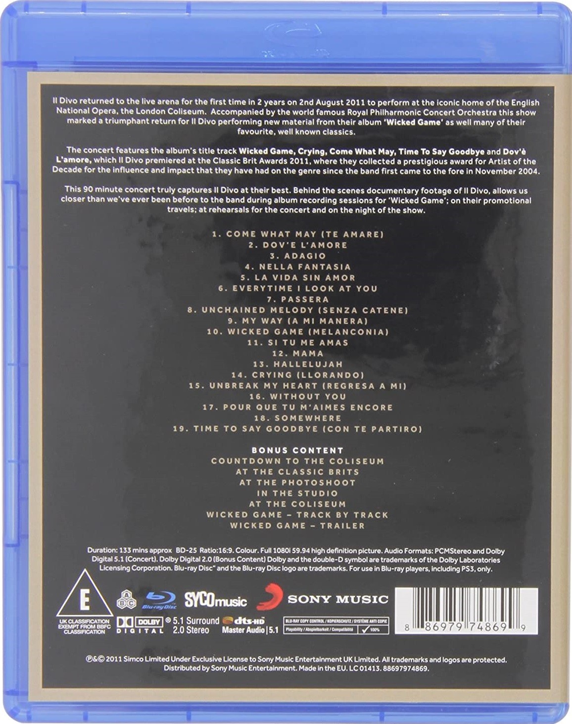 IL DIVO - LIVE IN LONDON - Imagen 2