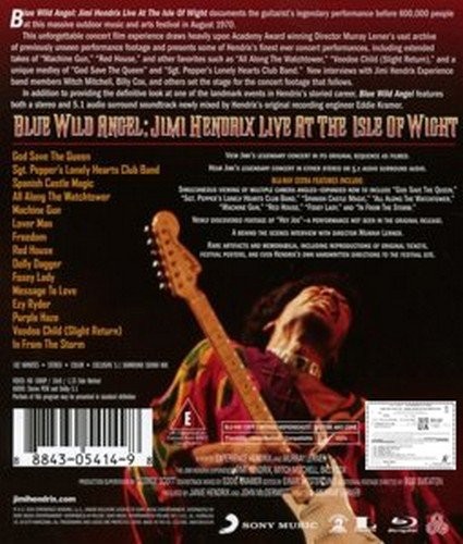 JIMI HENDRIX - BLUE WILD ANGEL - LIVE AT THE ISLE OF WIGHT