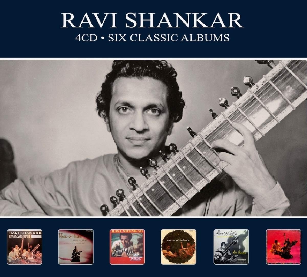 RAVI SHANKAR - SIX CLASSIC ALBUMS