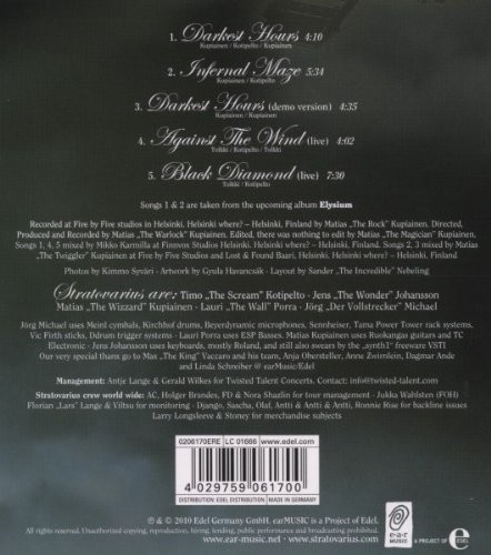 STRATOVARIUS - DARKEST HOURS