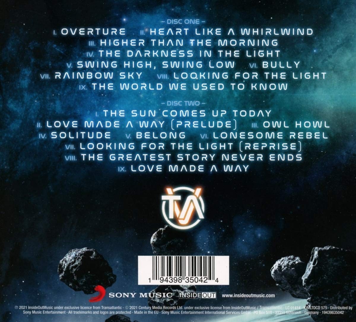 TRANSATLANTIC - THE ABSOLUTE UNIVERSE FOREVERMORE - EXTENDED VERSION - Imagen 2