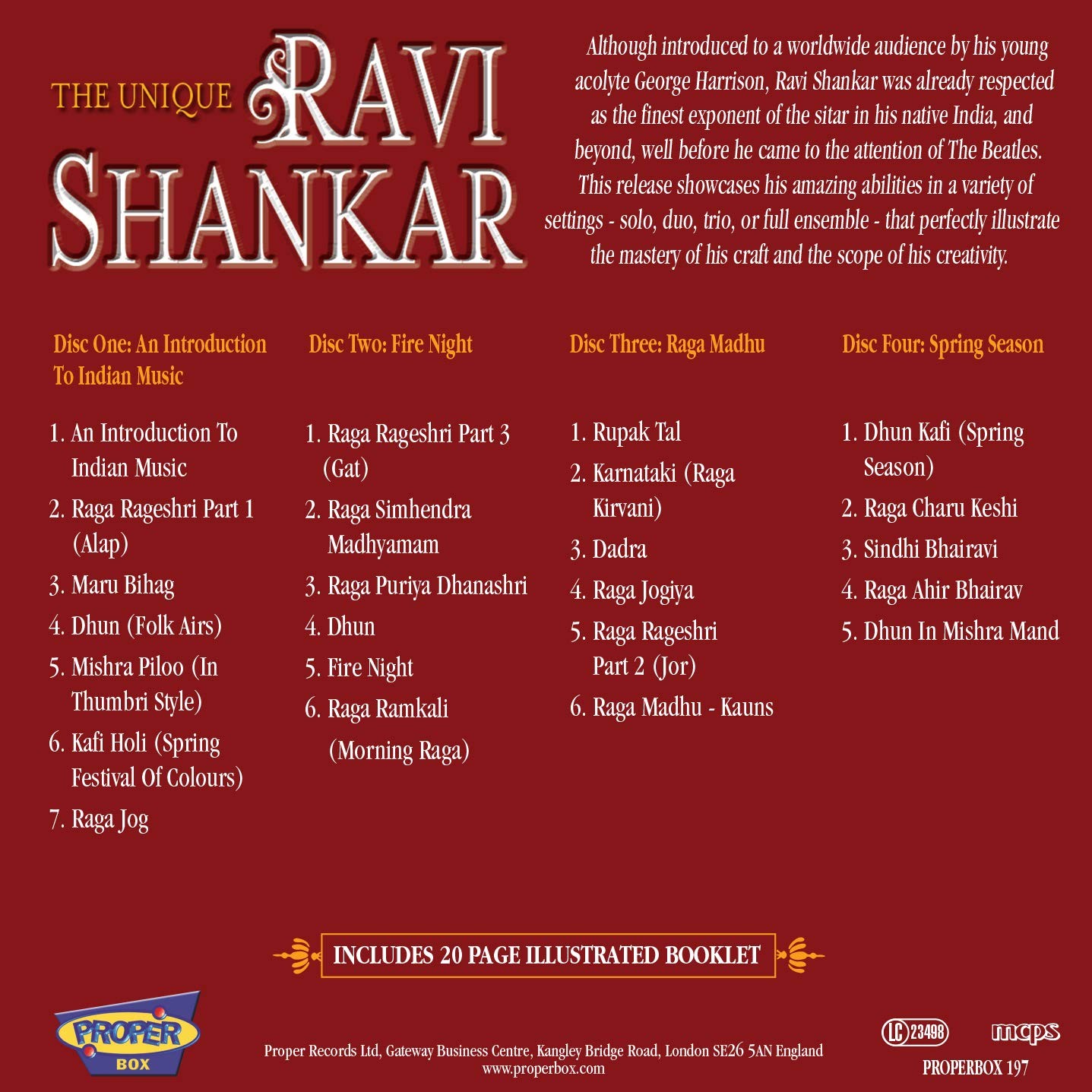RAVI SHANKAR - UNIQUE - Imagen 2