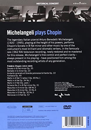 ARTURO BENEDETTI MICHELANGELI - MICHELANGELI PLAYS CHOPIN - Imagen 2