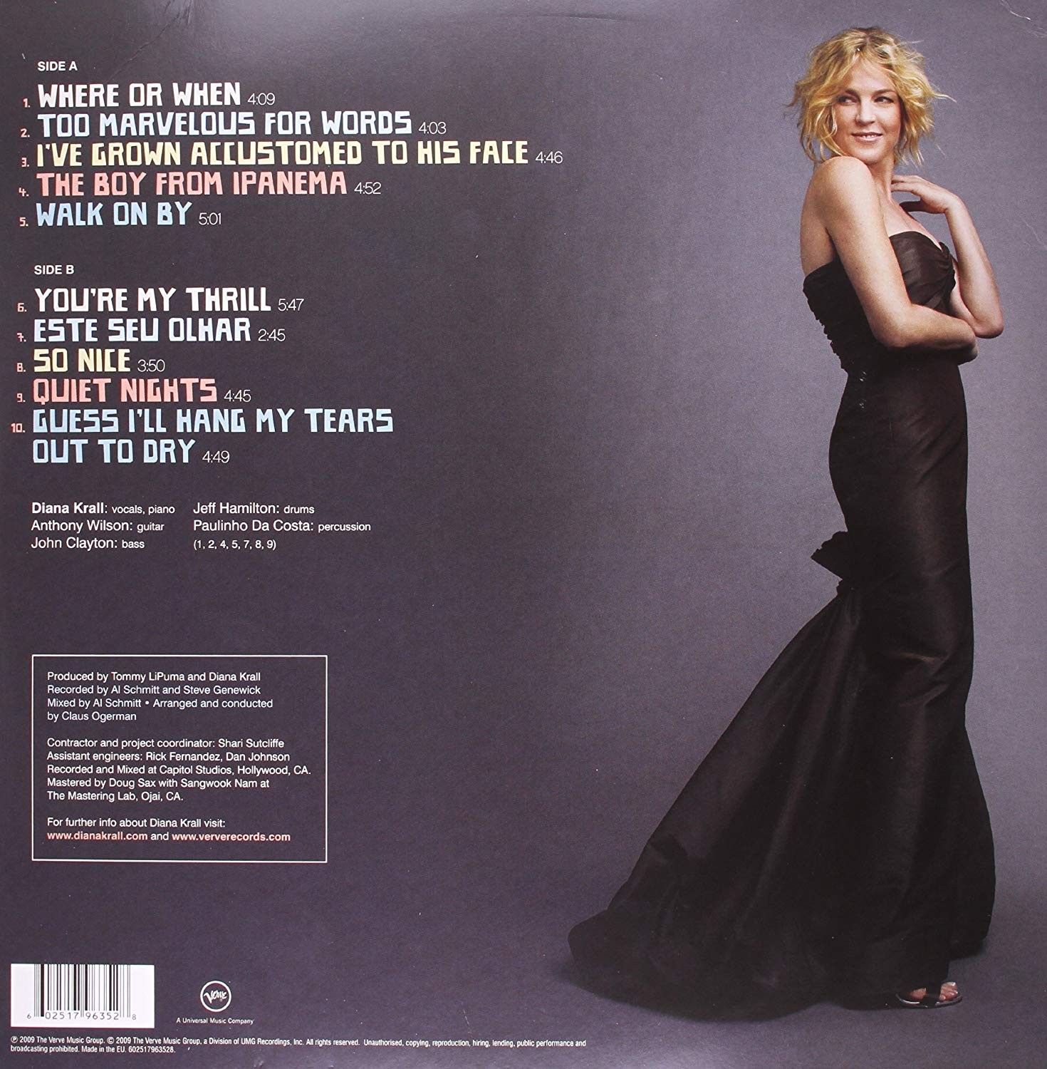 DIANA KRALL - QUIET NIGHTS - Imagen 2