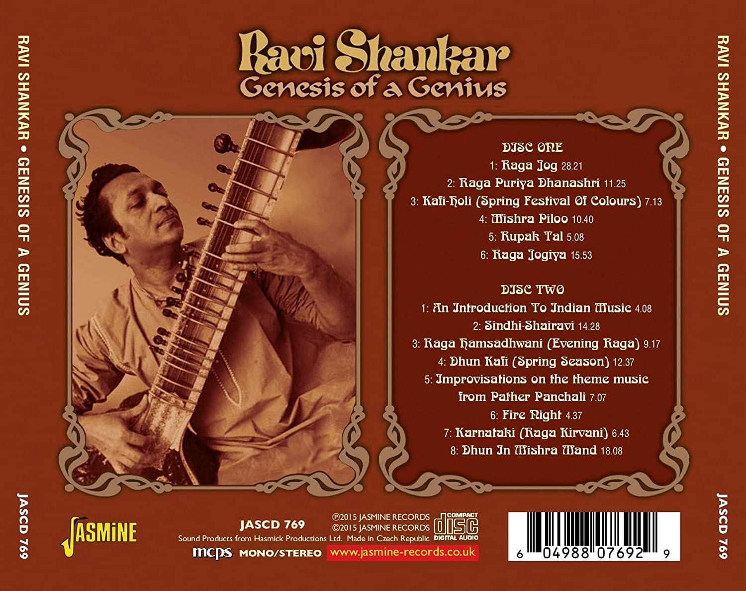 RAVI SHANKAR - GENESIS OF A GENIUS - Imagen 2