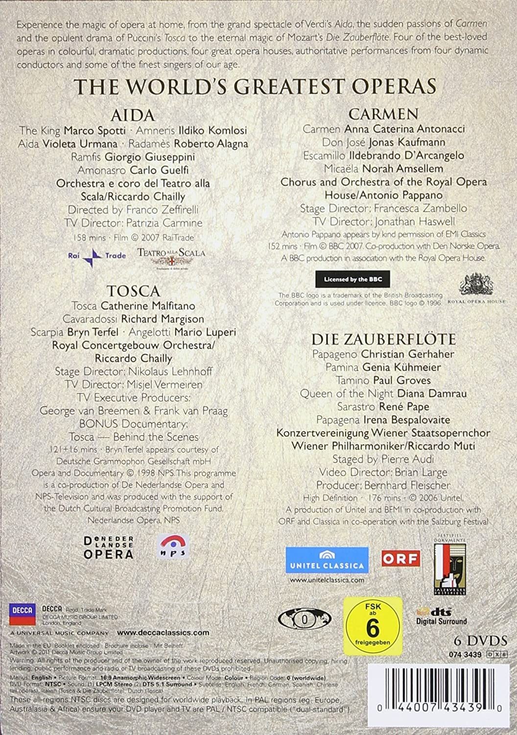 THE WORLDS GREATEST OPERAS - Imagen 2