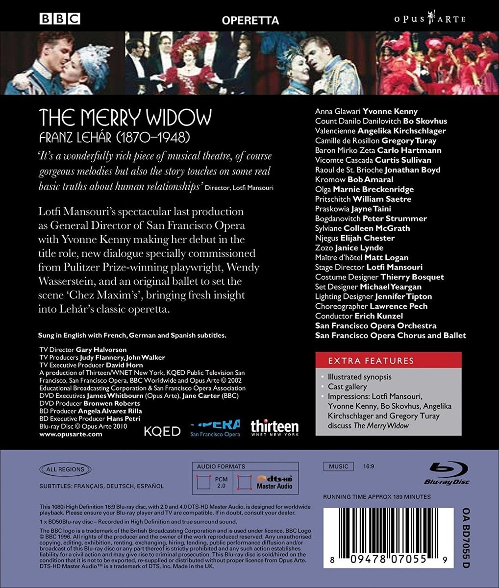 FRANZ LEHAR - THE MERRY WIDOW - Imagen 2