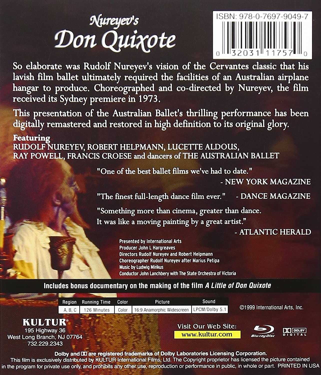 RUDOLF NUREYEVS - DON QUIXOTE - Imagen 2