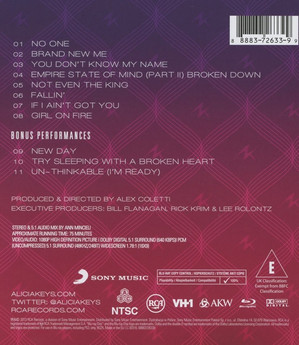 ALICIA KEYS - VH1 STORYTELLERS - Imagen 2