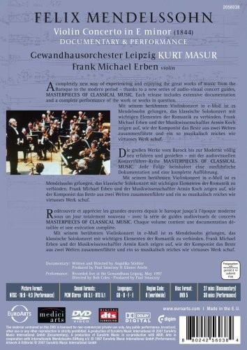 DISCOVERING MASTERPIECES OF CLASSICAL MUSIC - FELIX MENDELSSOHN - VIOLIN CONCERTO - Imagen 2