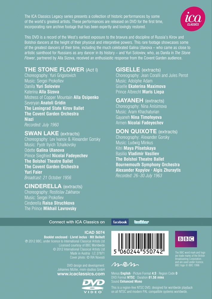 TREASURES OF THE RUSSIAN BALLET - BBC - Imagen 2