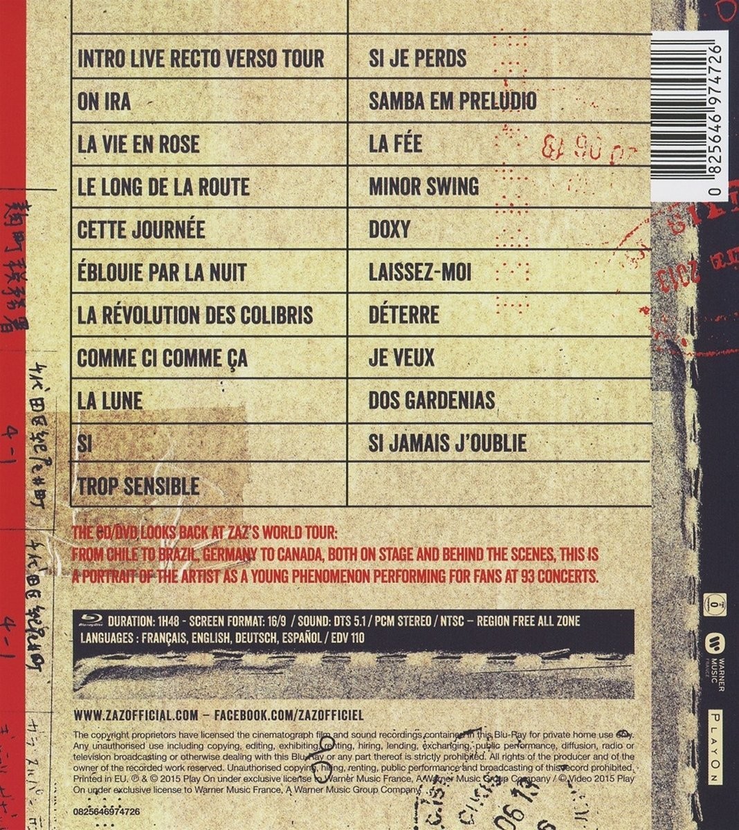 ZAZ - SUR LA ROUTE - Imagen 2