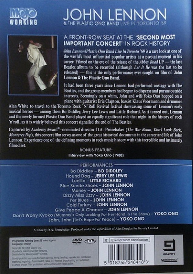 JOHN LENNON & THE PLASTIC ONO BAND - LIVE IN TORONTO 69 - Imagen 2
