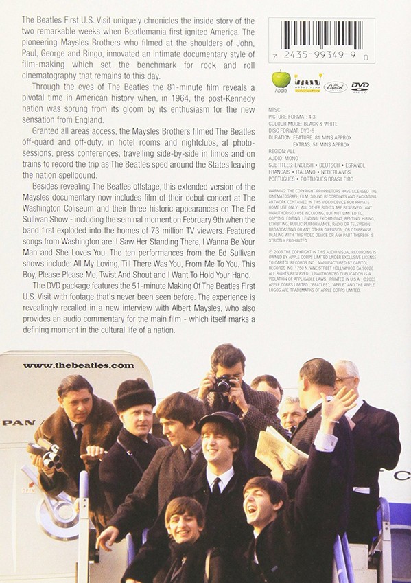 THE BEATLES - THE FIRST US VISIT - Imagen 2