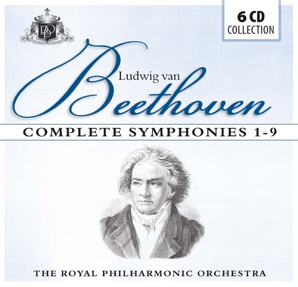 LUDWIG VAN BEETHOVEN - THE ROYAL PHILHARMONIC ORCHESTRA - COMPLETE SYMPHONIES 1-9 - 1770-1827