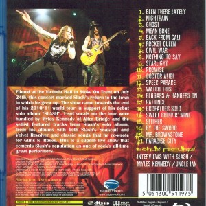 SLASH FEATURING MYLES KENNEDY - LIVE MADE IN STOKE