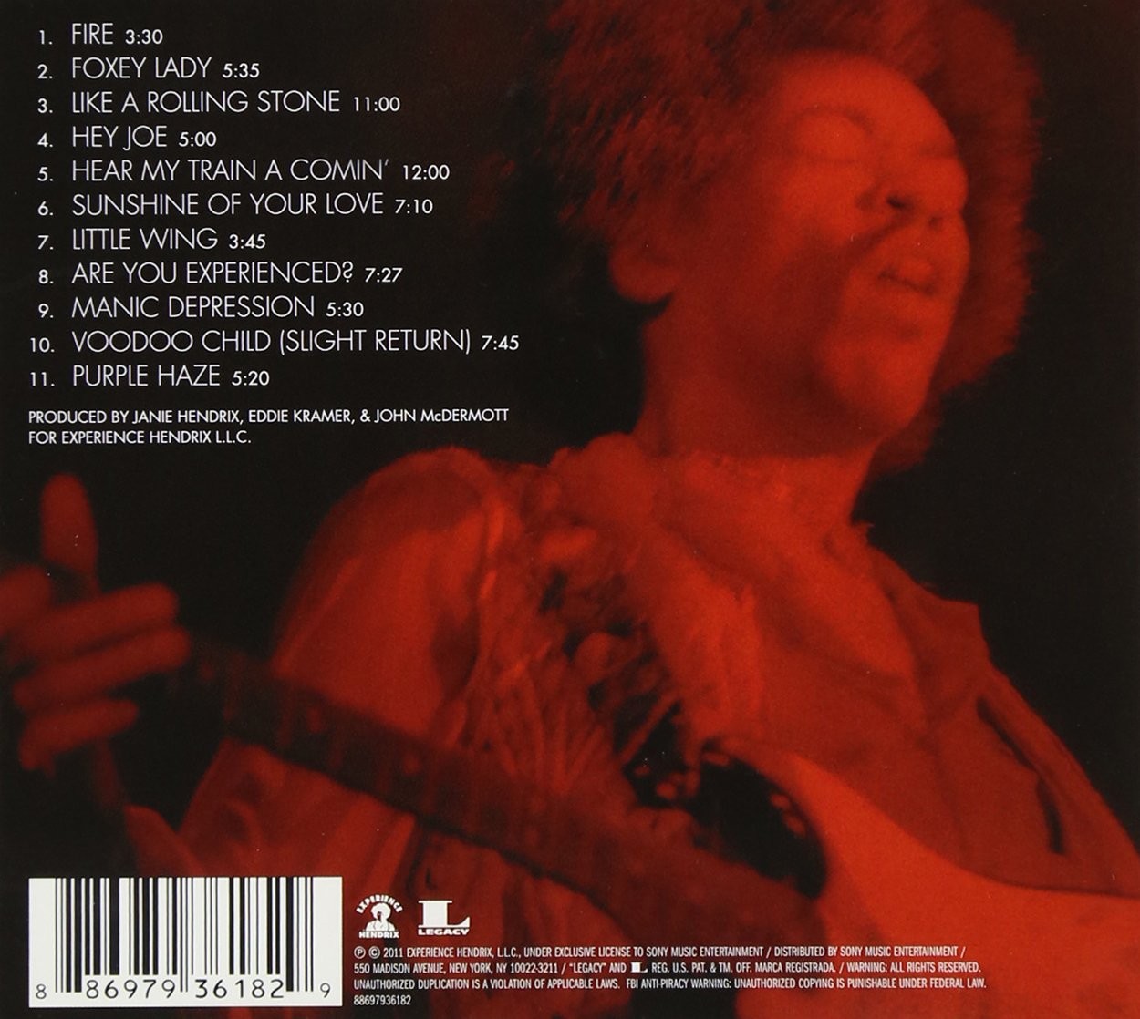 THE JIMI HENDRIX EXPERIENCE - WINTERLAND - Imagen 2