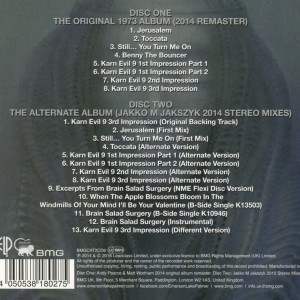 EMERSON LAKE & PALMER - BRAIN SALAD SURGEY