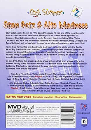STAN GETZ - ALTO MADNESS - COOL SUMMER - Imagen 2